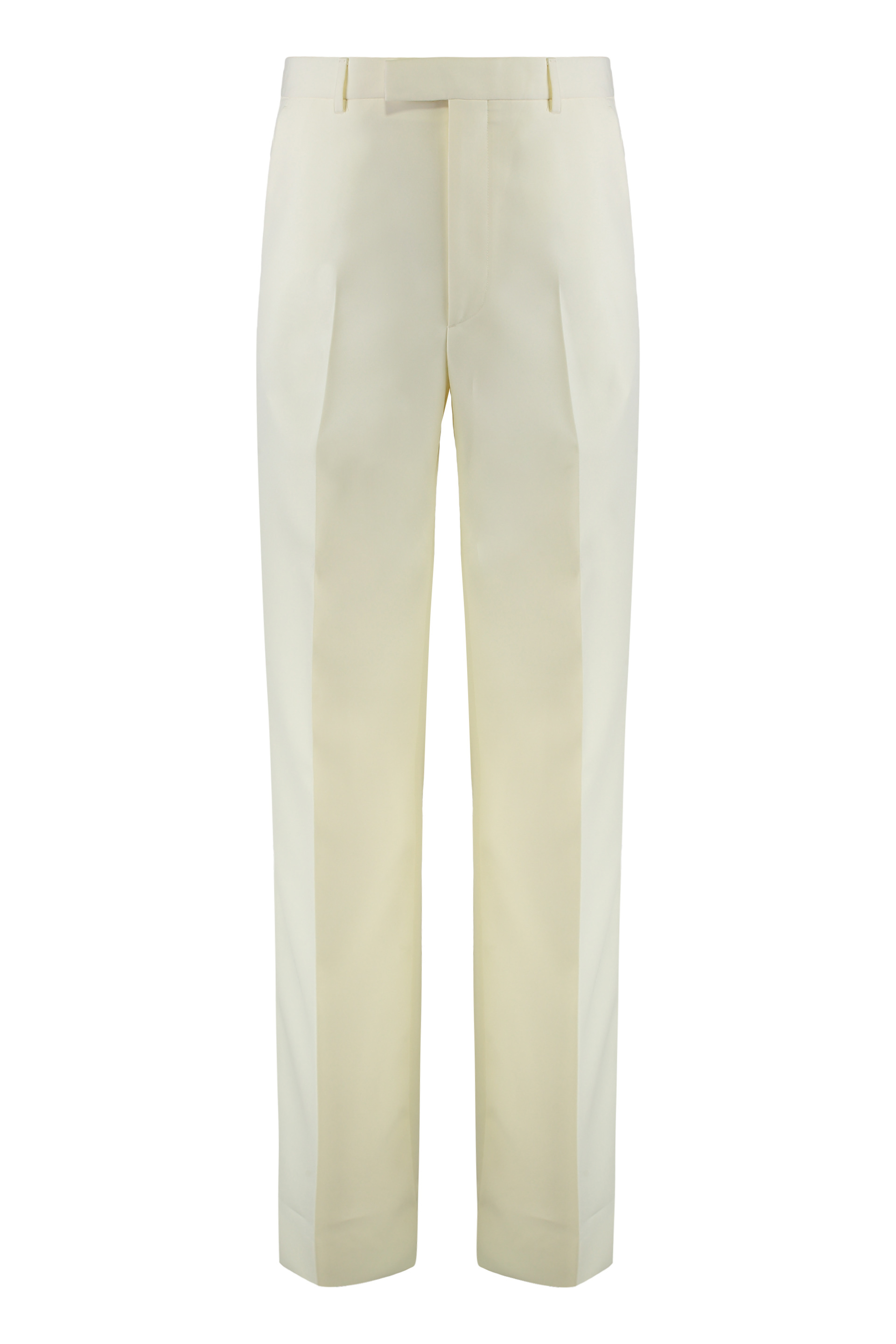 Silk twill pants