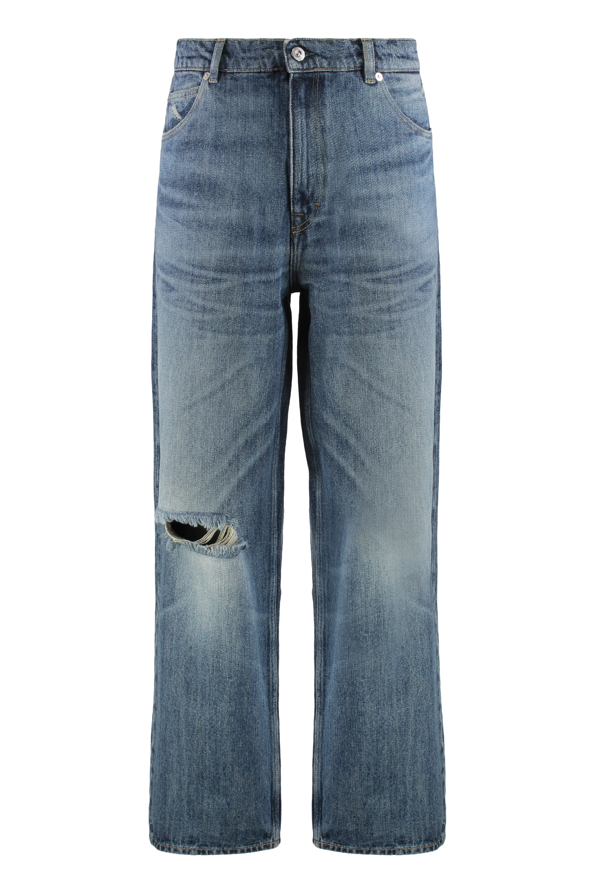 Straight jeans wide cut