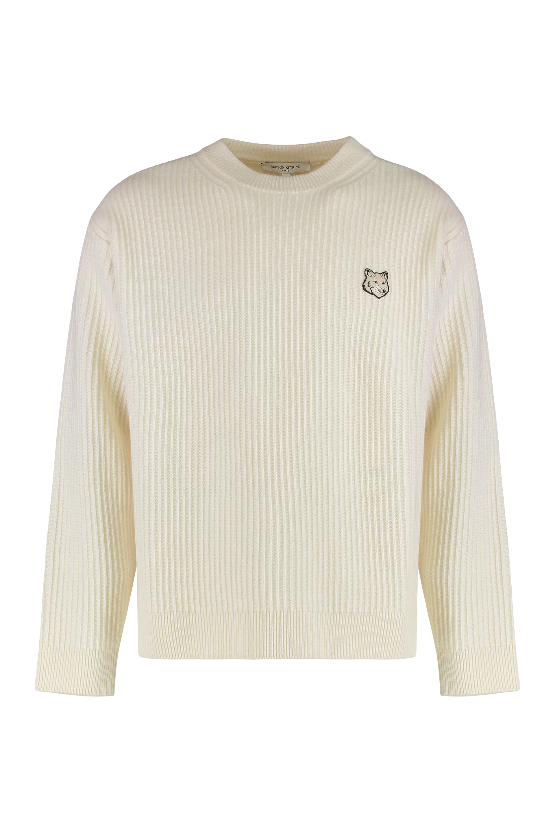 Ribbed wool sweater
