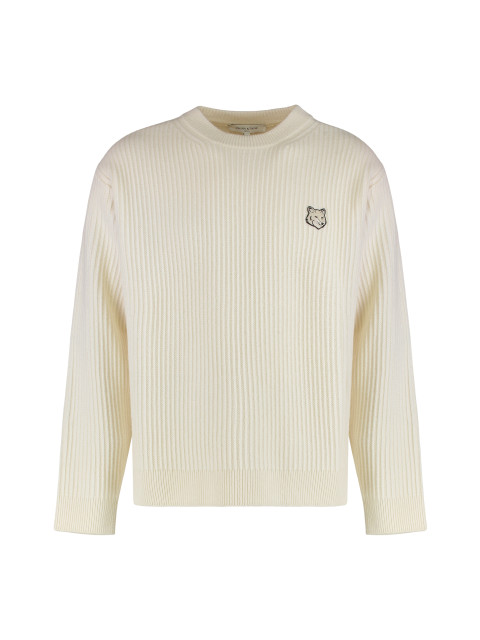 Ribbed wool sweater