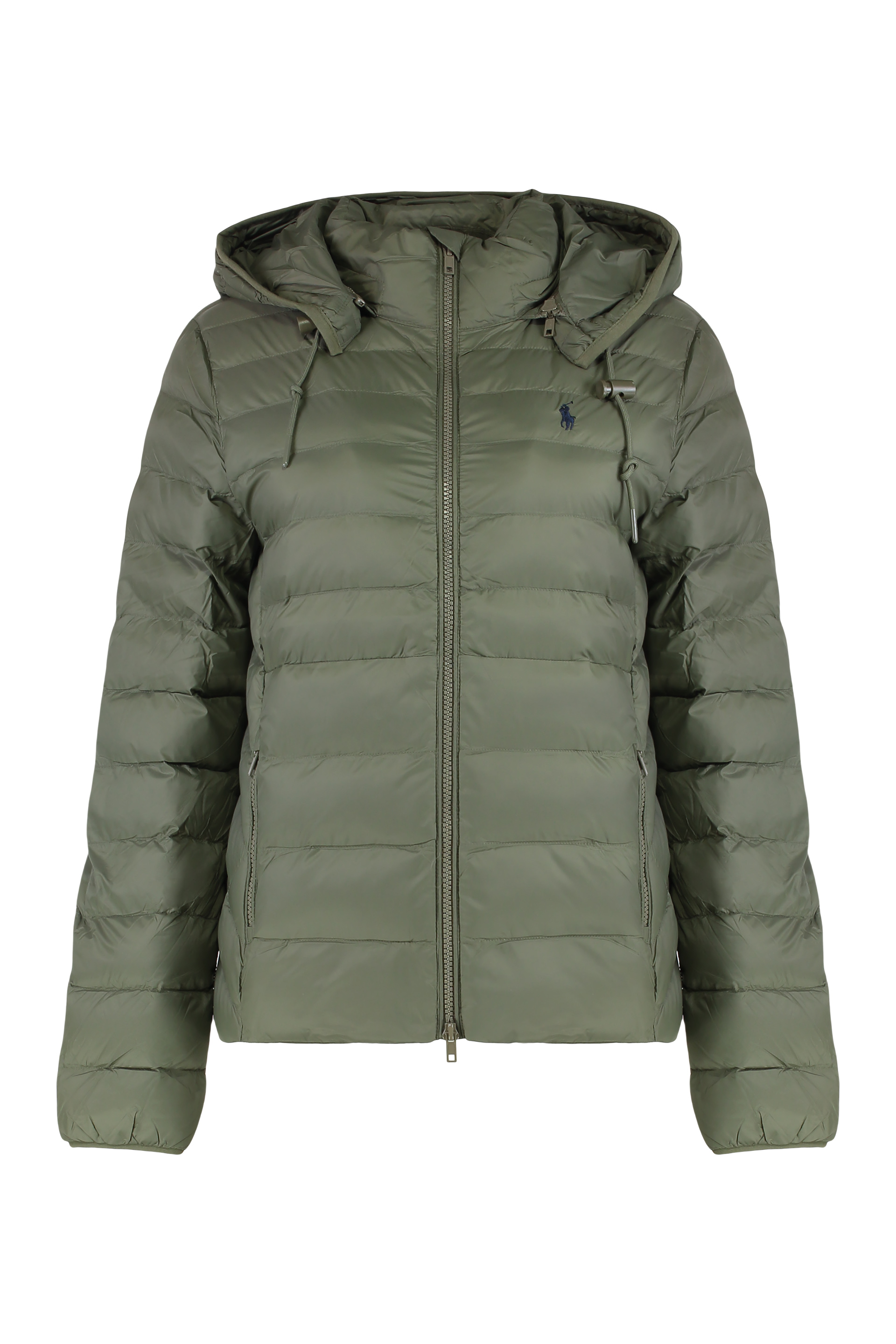 Short jacket with hood
