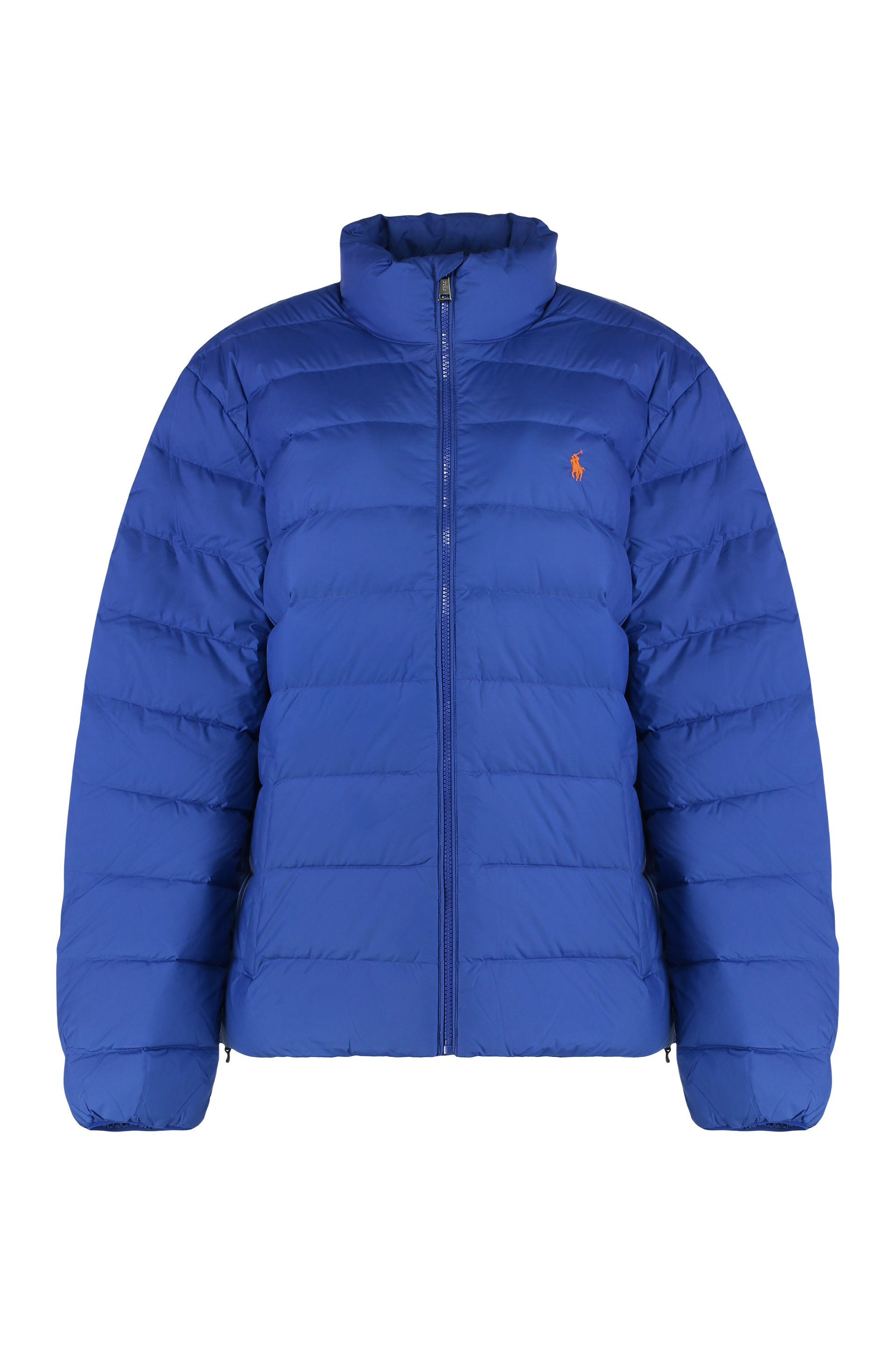 Down jacket in technical fabric
