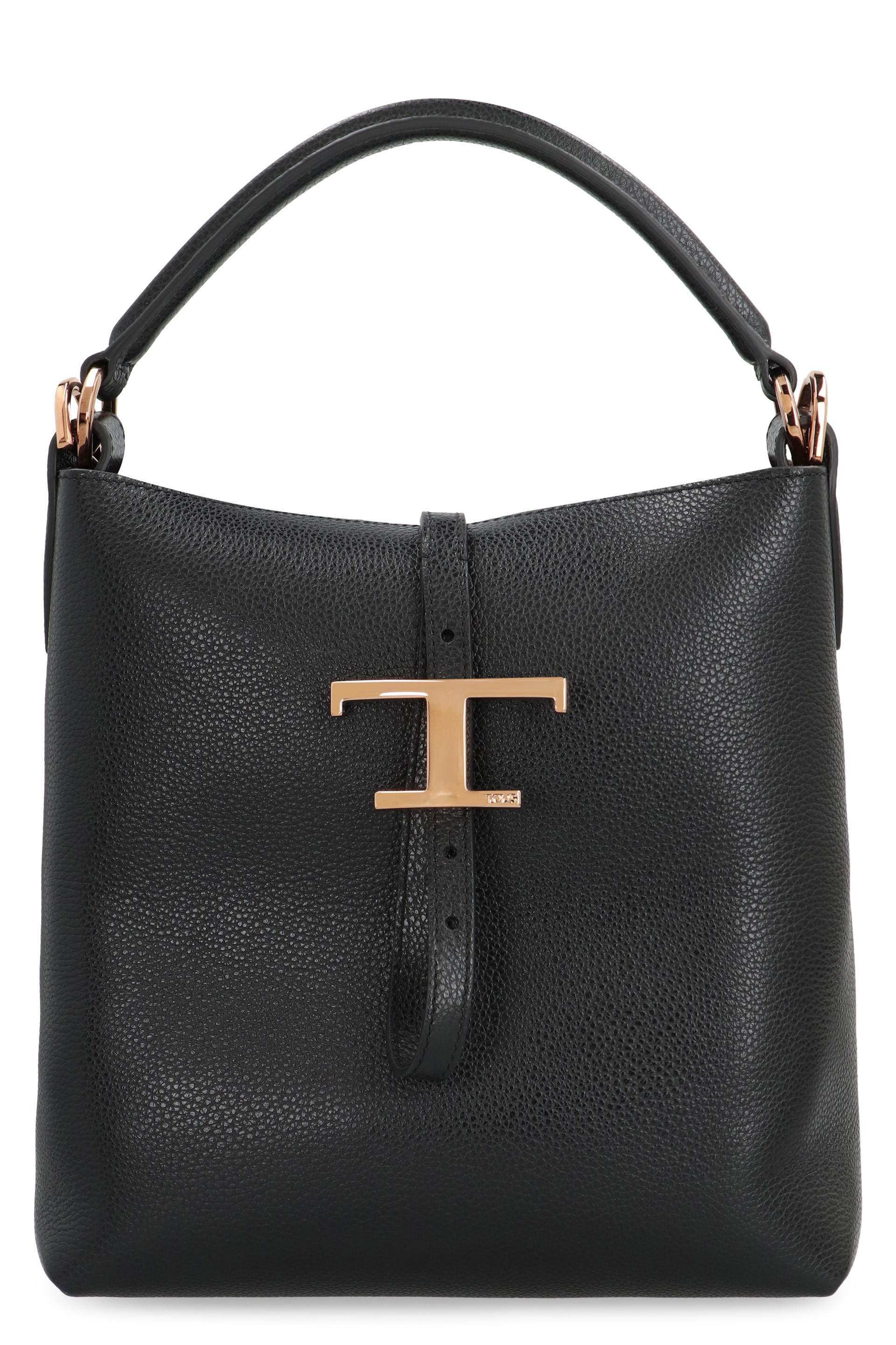 T Timeless leather bucket bag