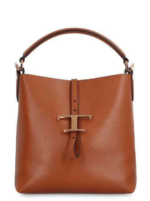 T Timeless leather bucket bag
