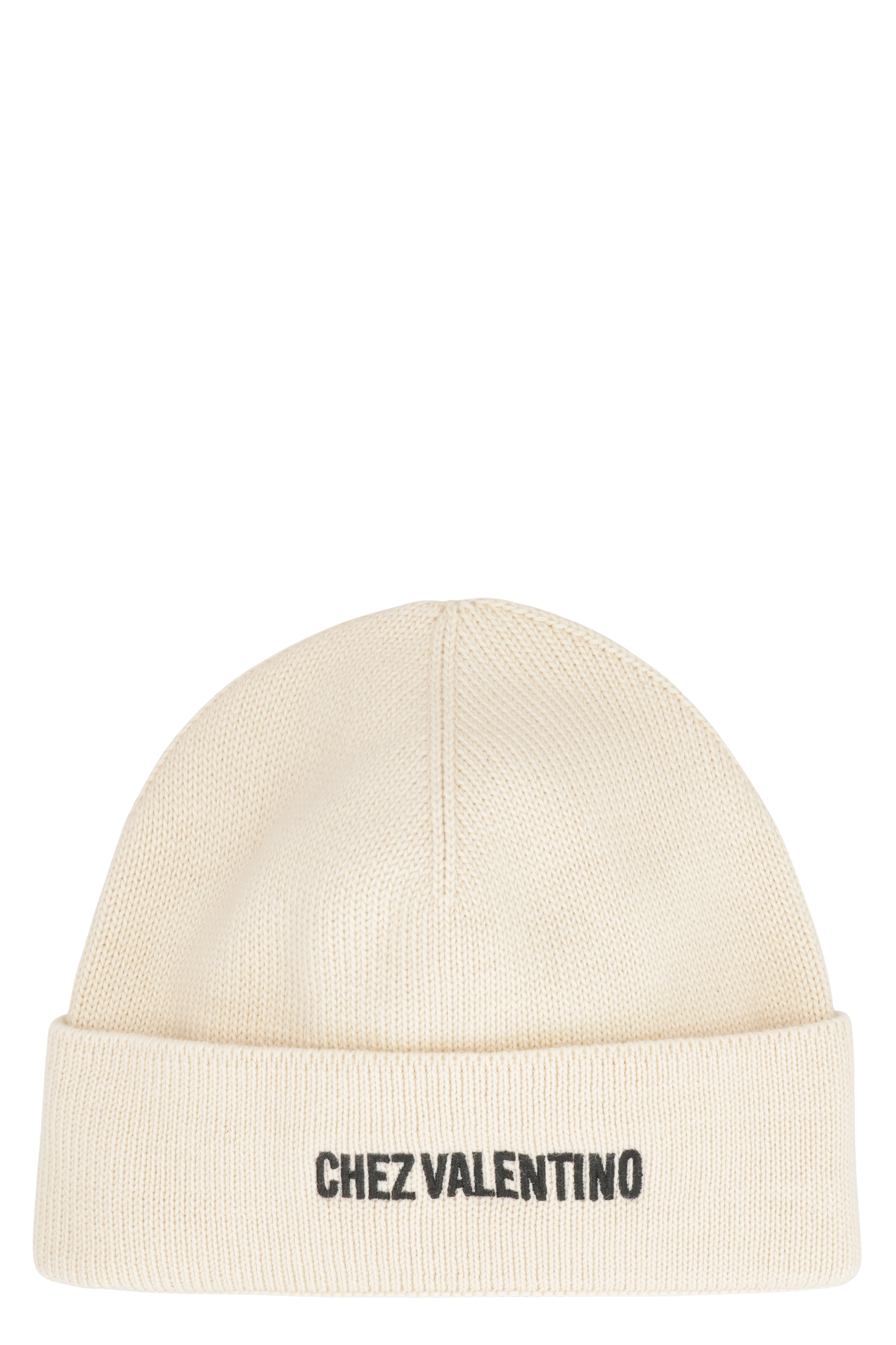 Ribbed knit beanie