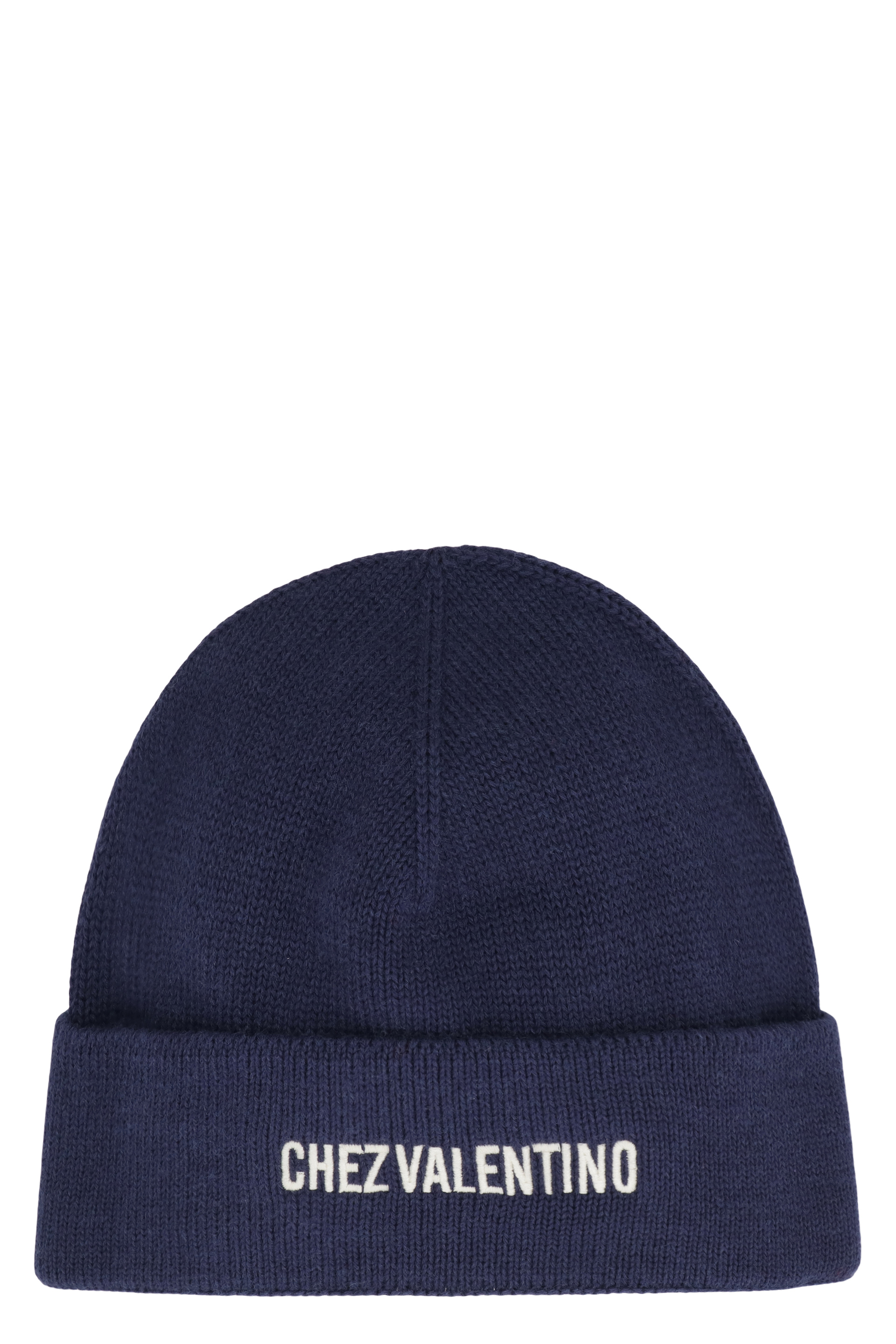 Ribbed knit beanie
