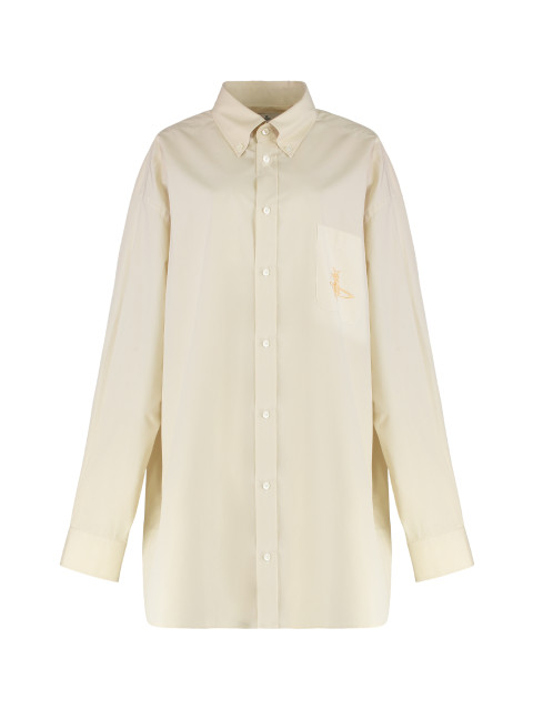 Oversized cotton shirt