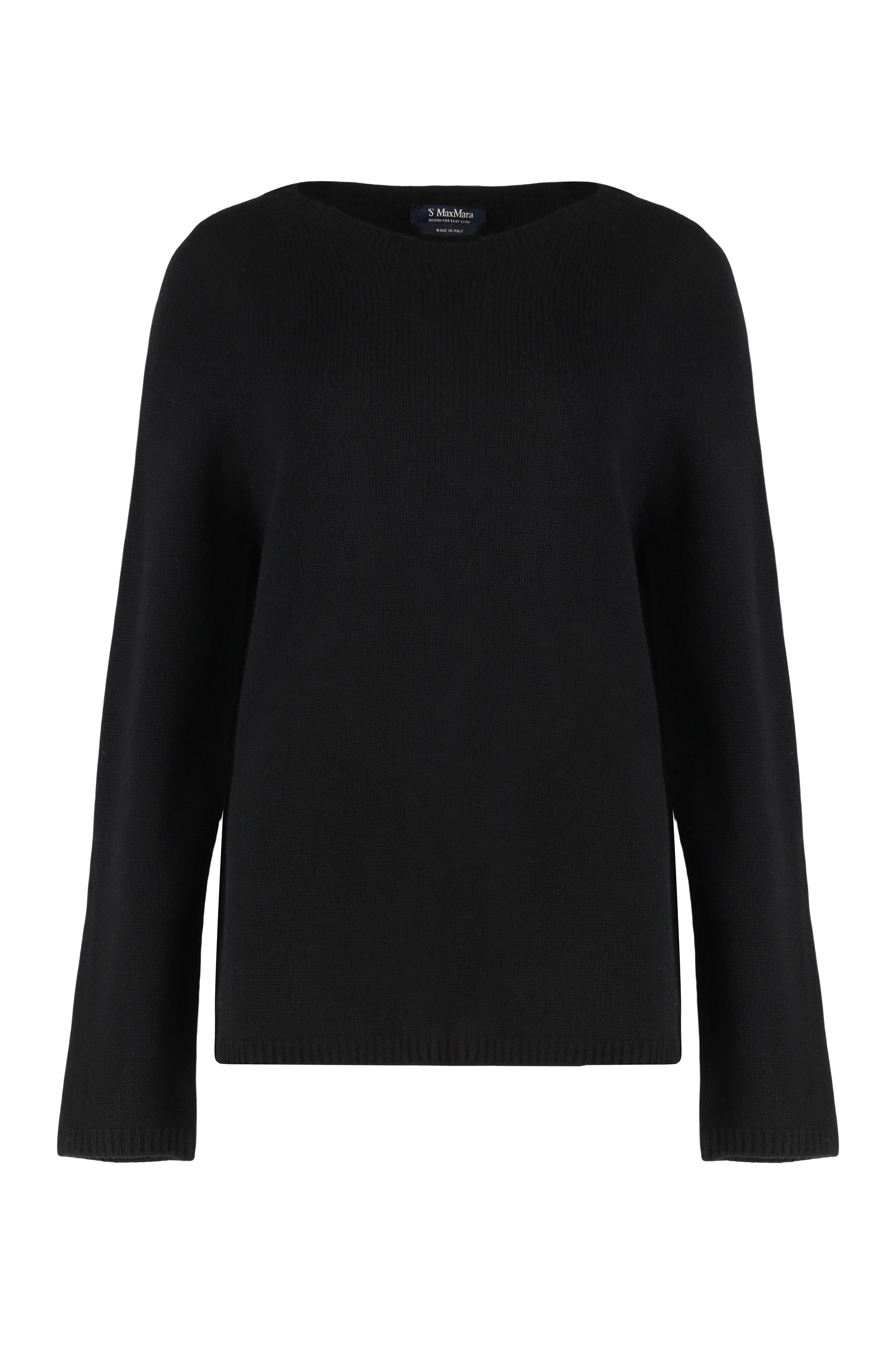 Georg crew neck sweater in wool and cashmere