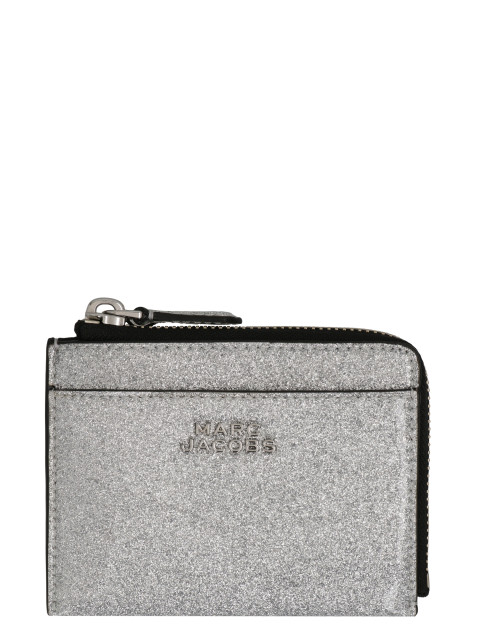 The Coated Glitter Everyday Top Zip Wallet
