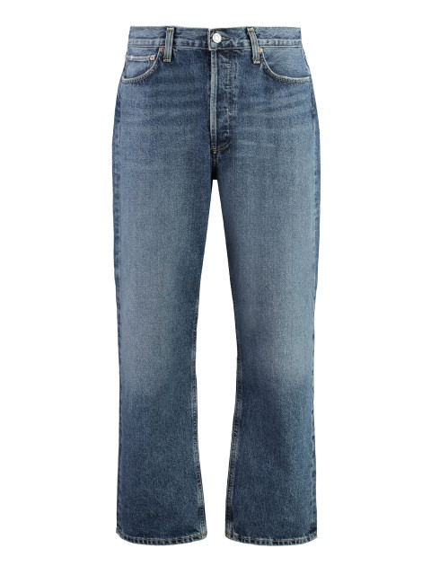 90'S 5-pocket straight-leg jeans