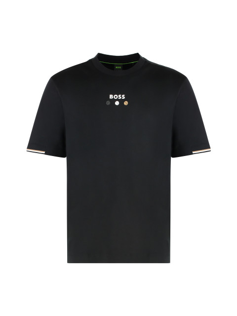 Cotton crew-neck T-shirt