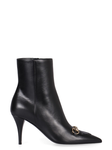 Ankle boots in leather