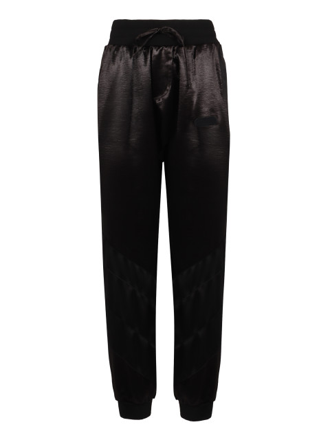 Techno fabric track pants