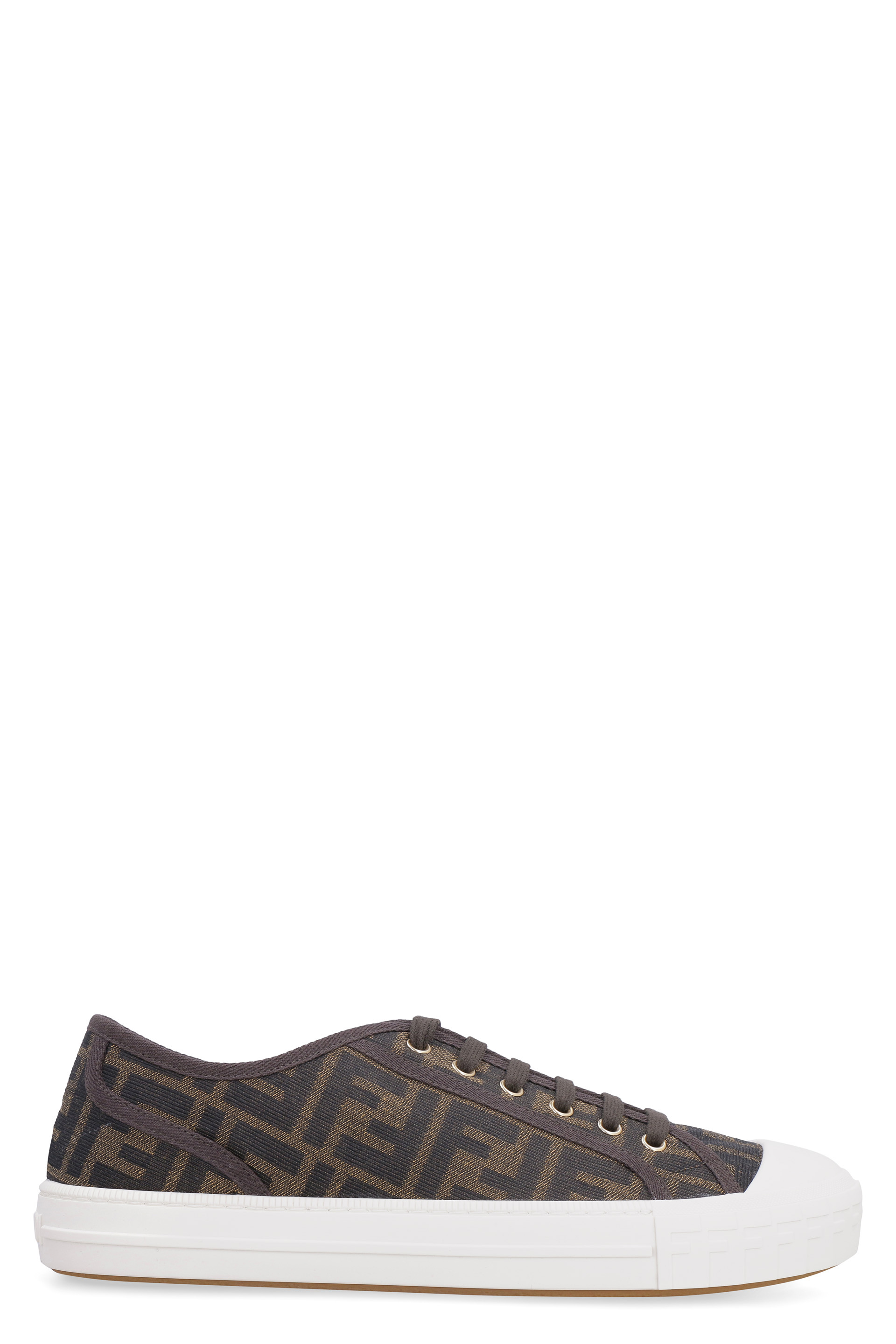 Domino fabric low-top sneakers