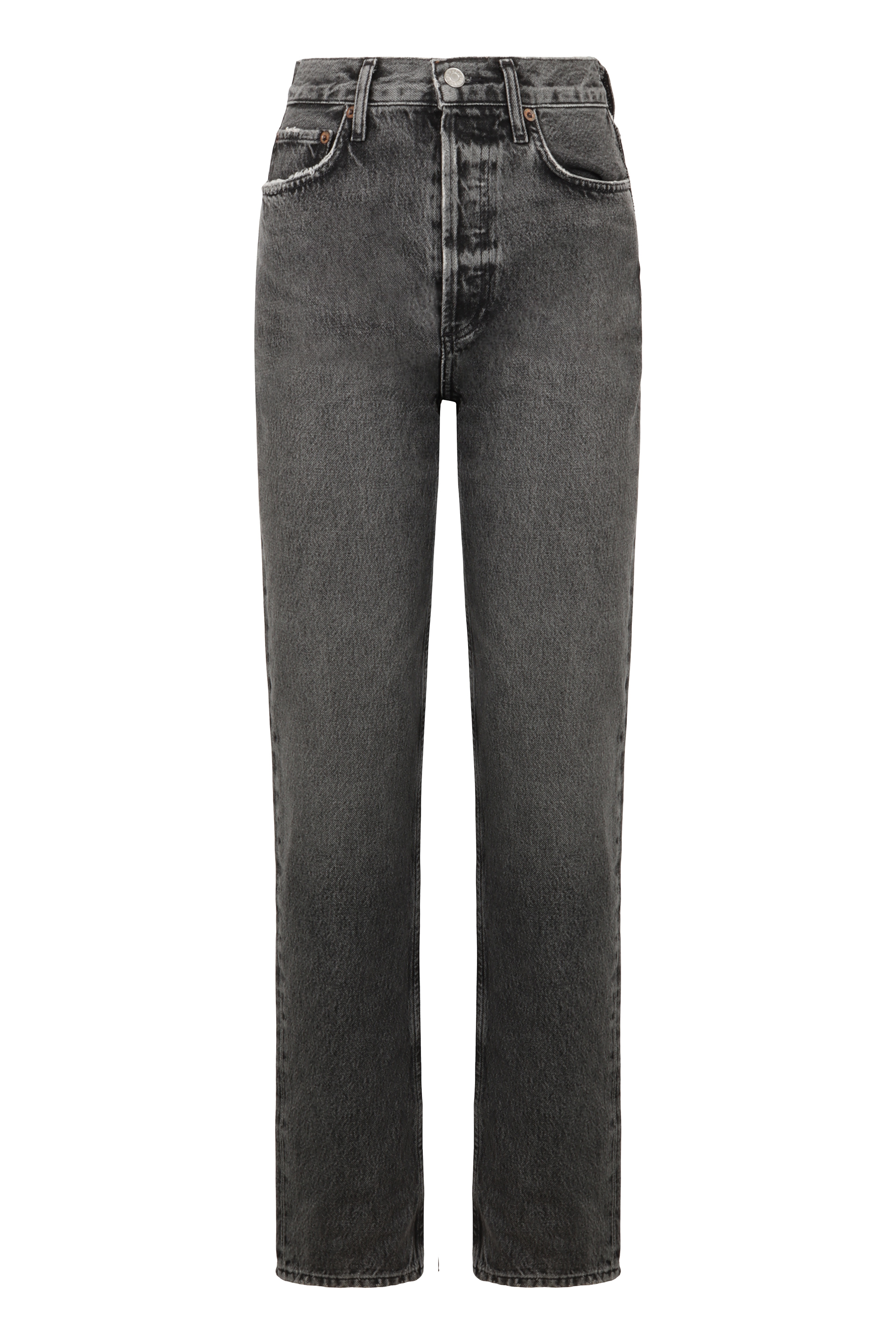 Straight leg jeans with 5 pockets