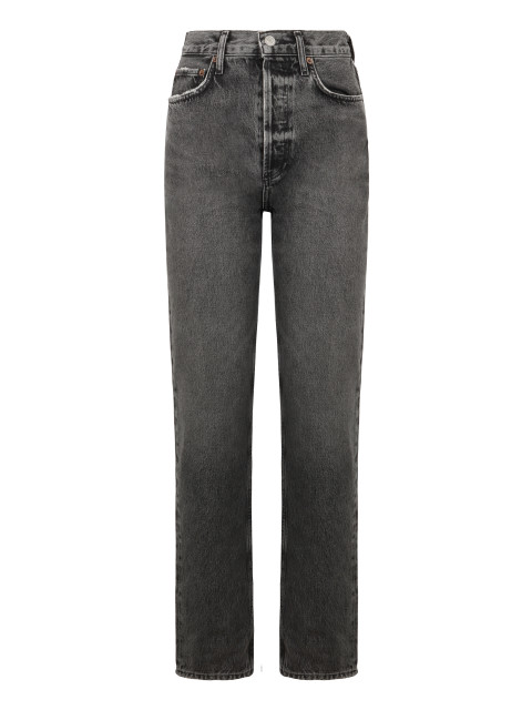 Straight leg jeans with 5 pockets