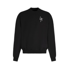Cotton crew-neck sweatshirt