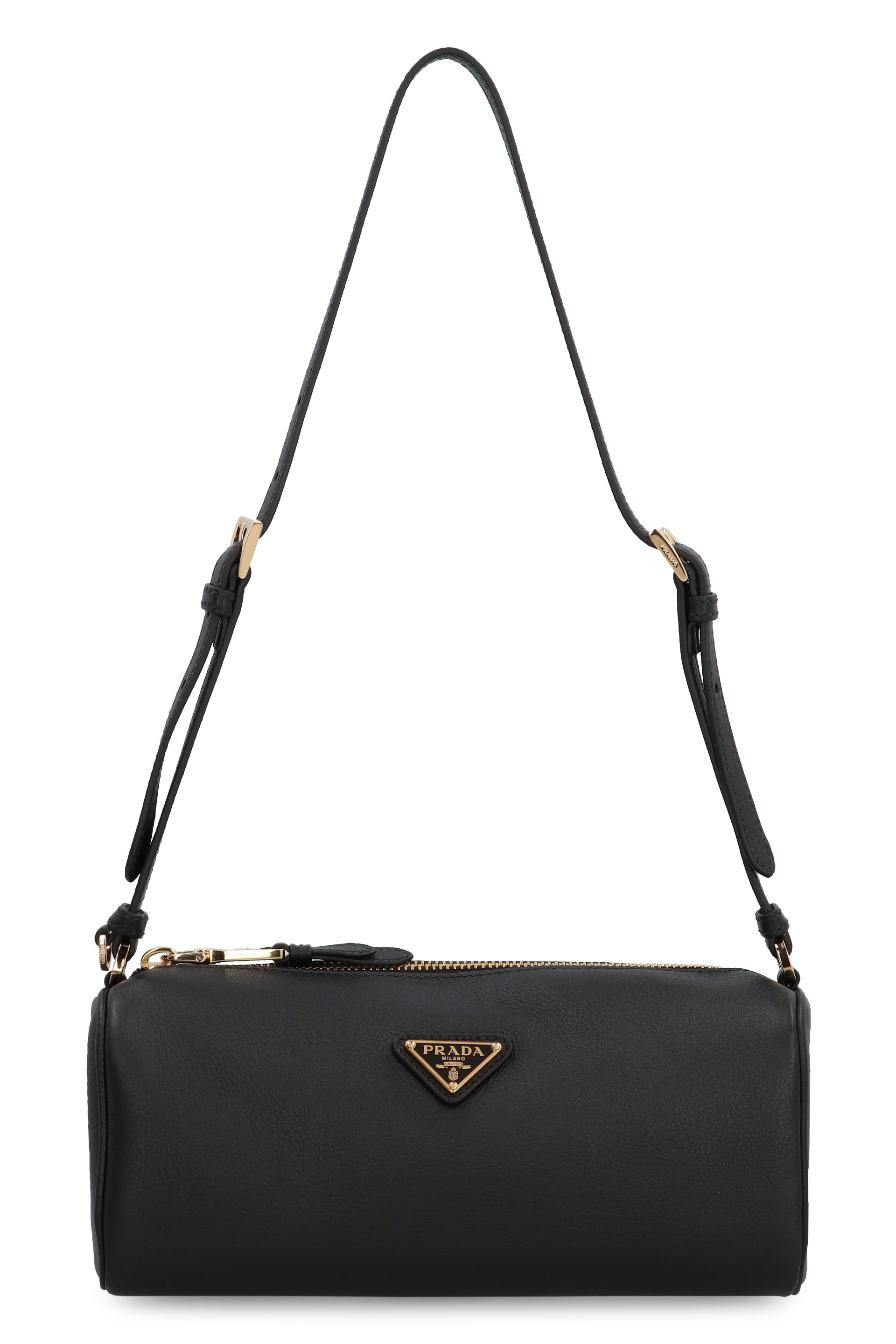 Leather shoulder bag