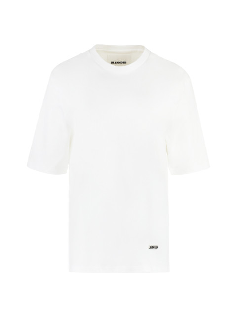 Cotton crew-neck T-shirt