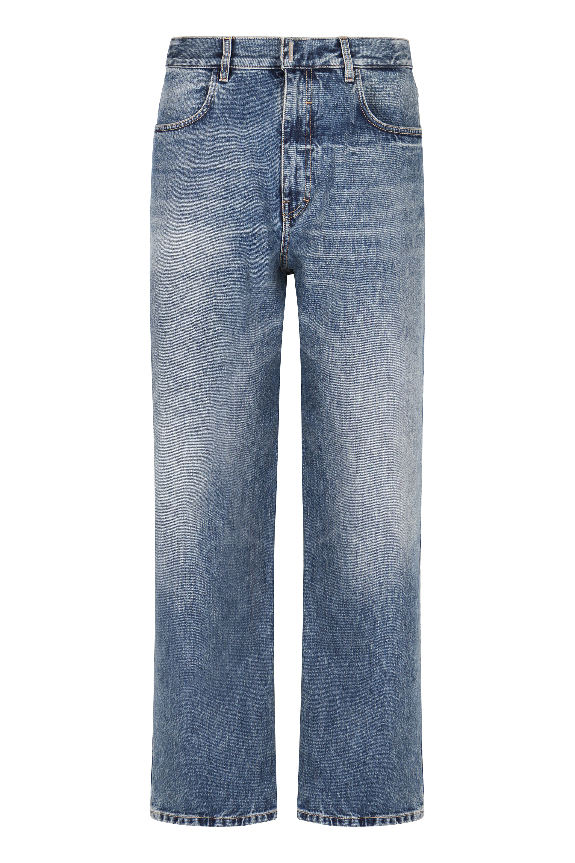Straight leg jeans
