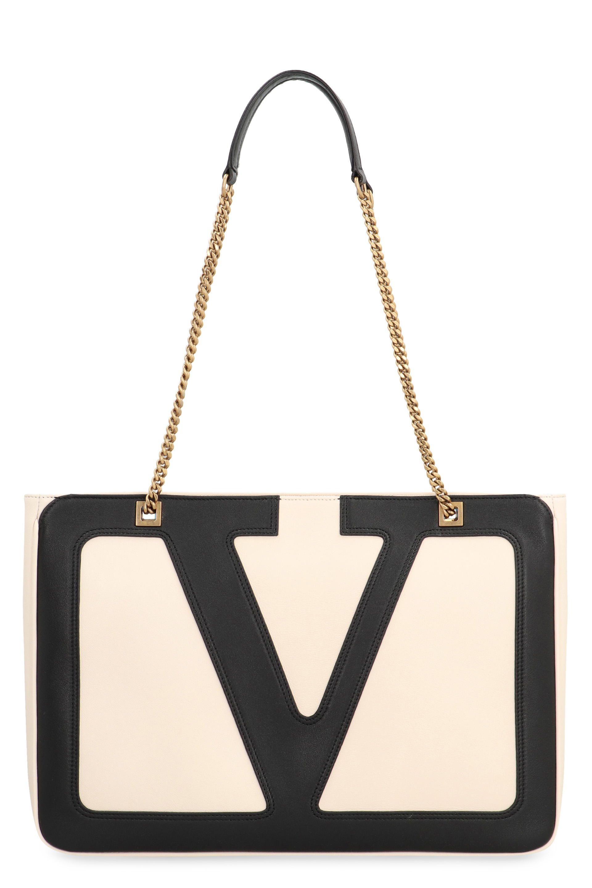 Viva Superstar Media Smooth leather tote bag