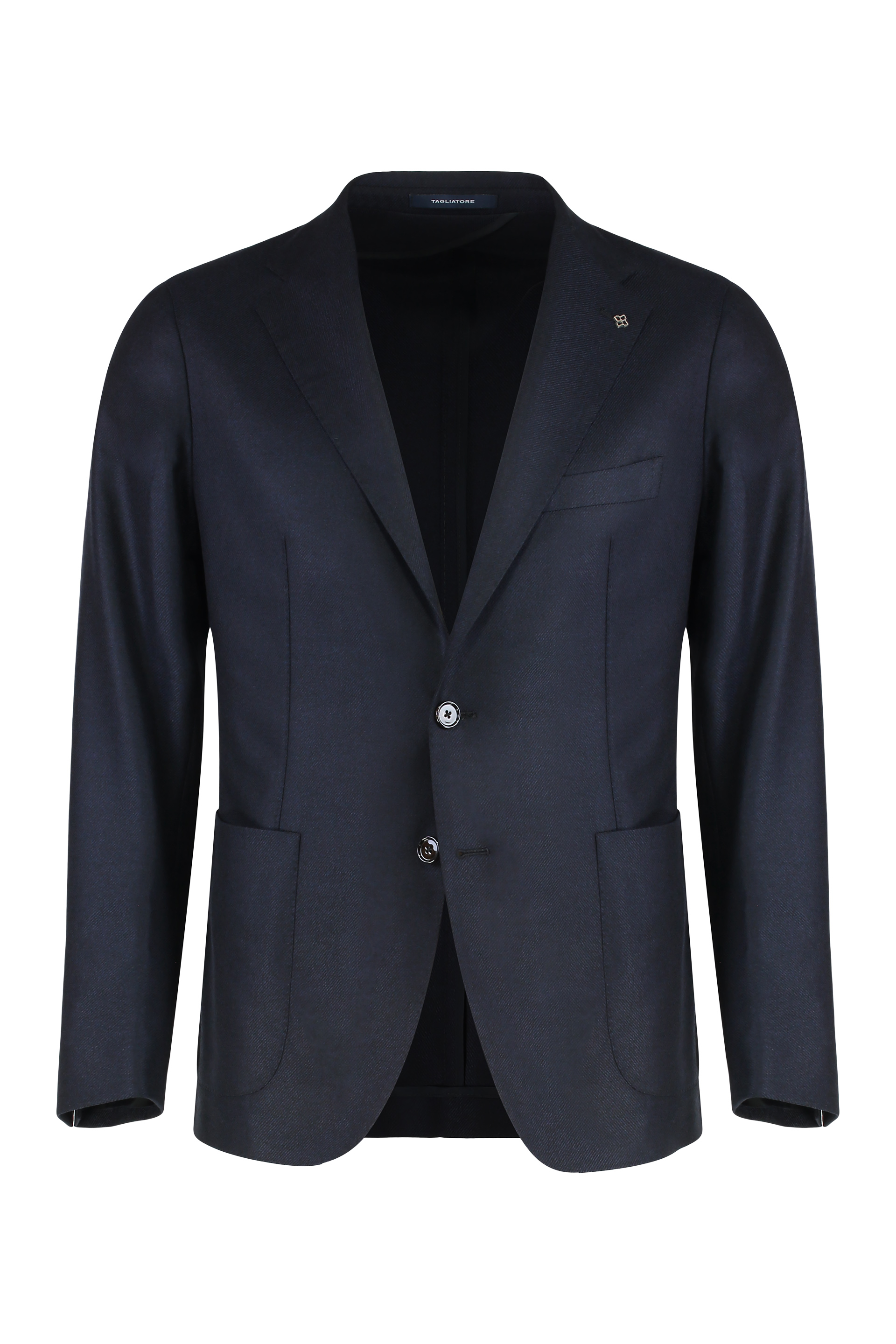 Single-breasted jacket with two buttons