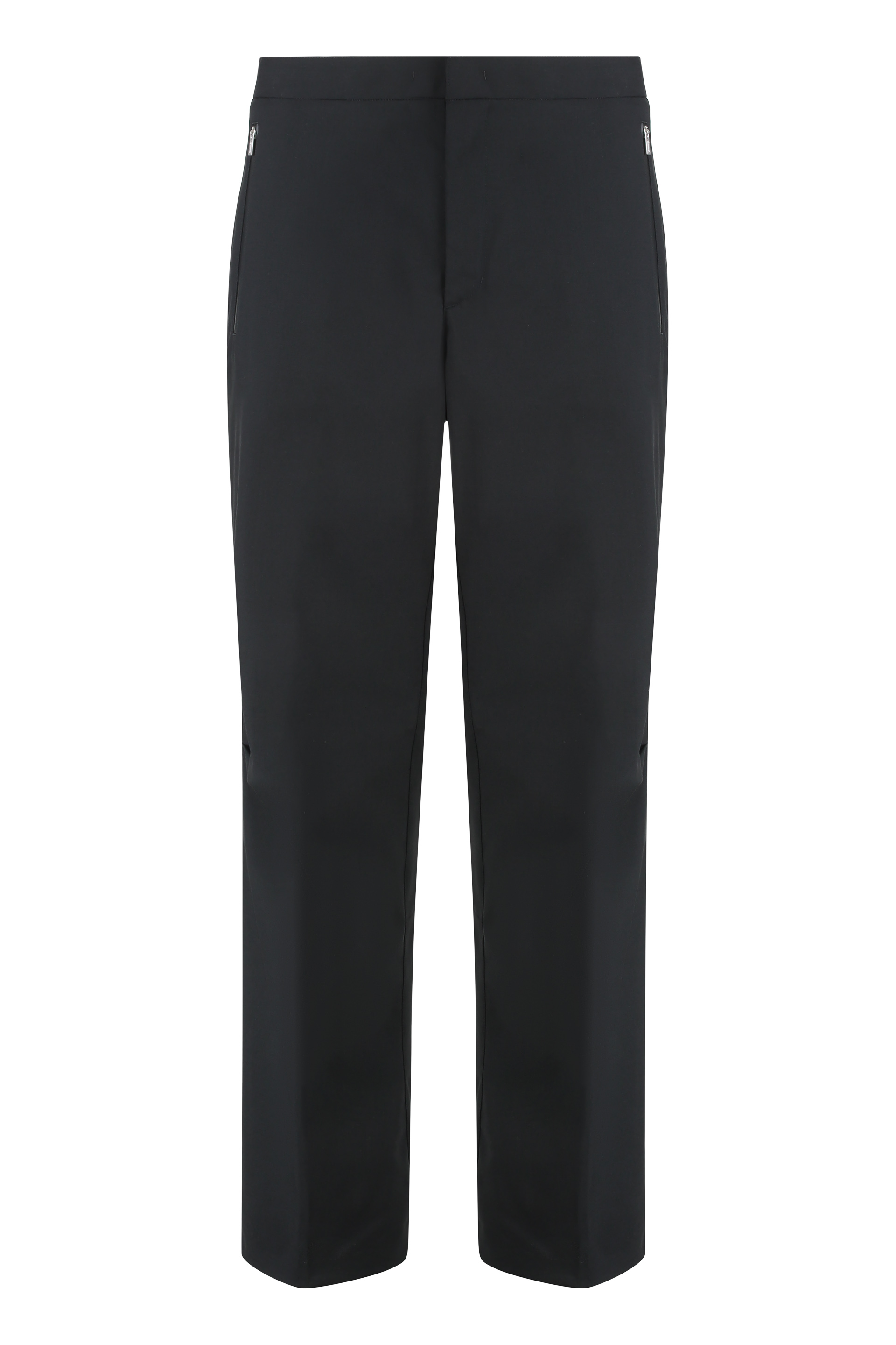 Laminar trousers in mixed wool