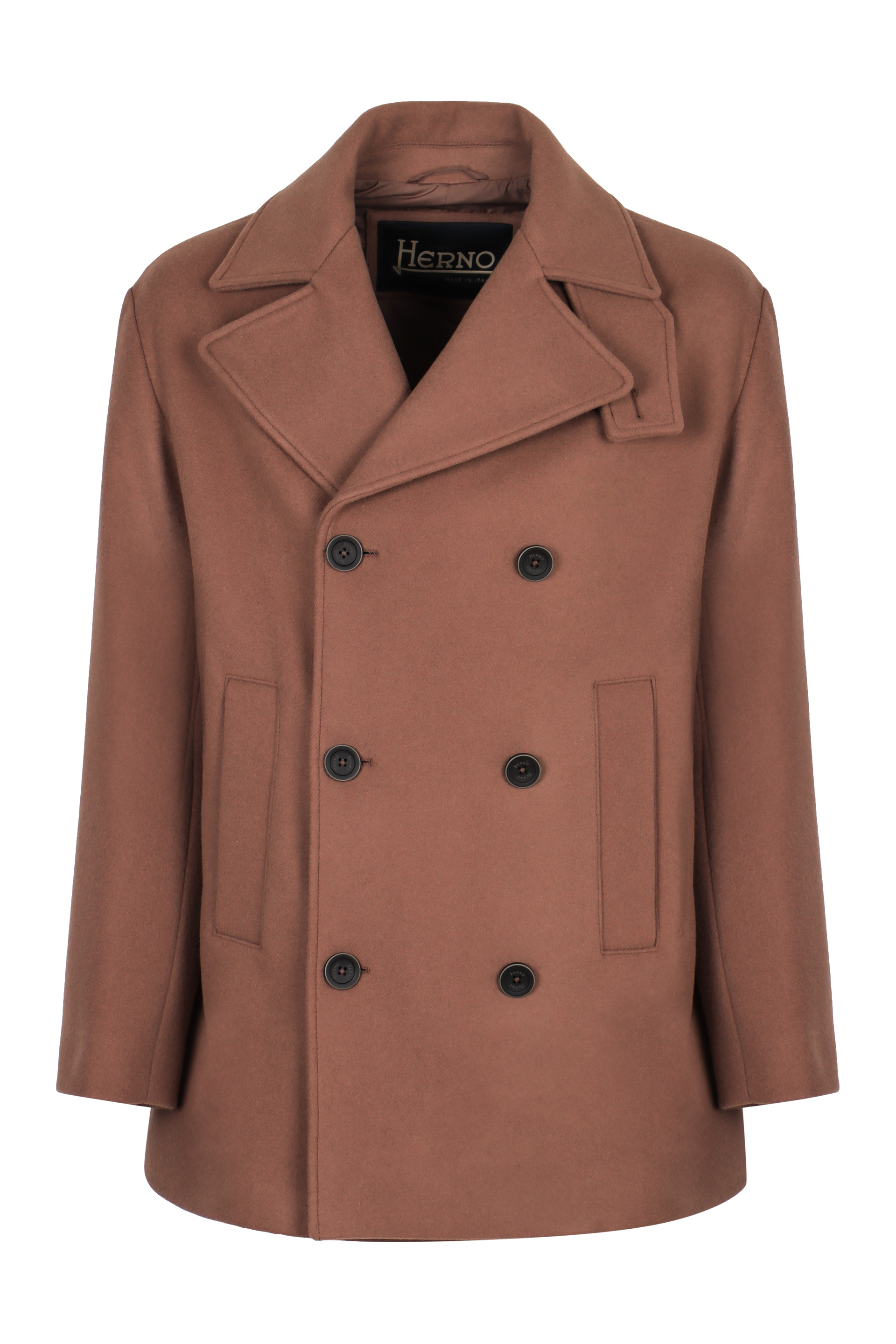Peacoat in blended wool