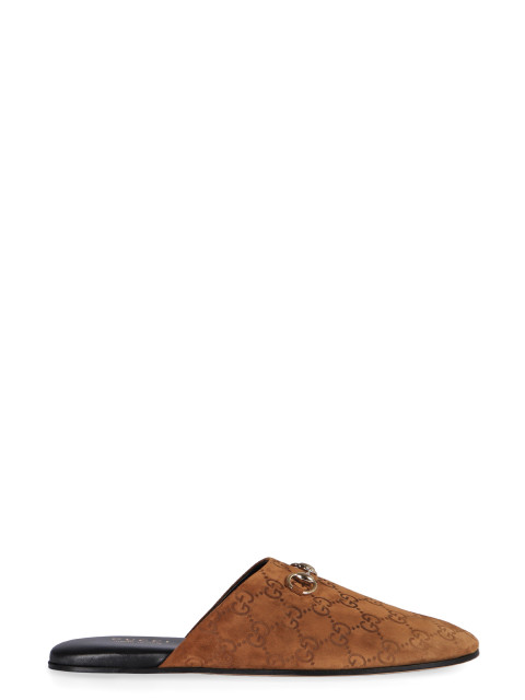 Sabot in suede