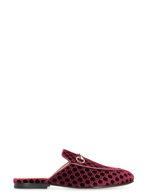 Slipper Princetown in velvet