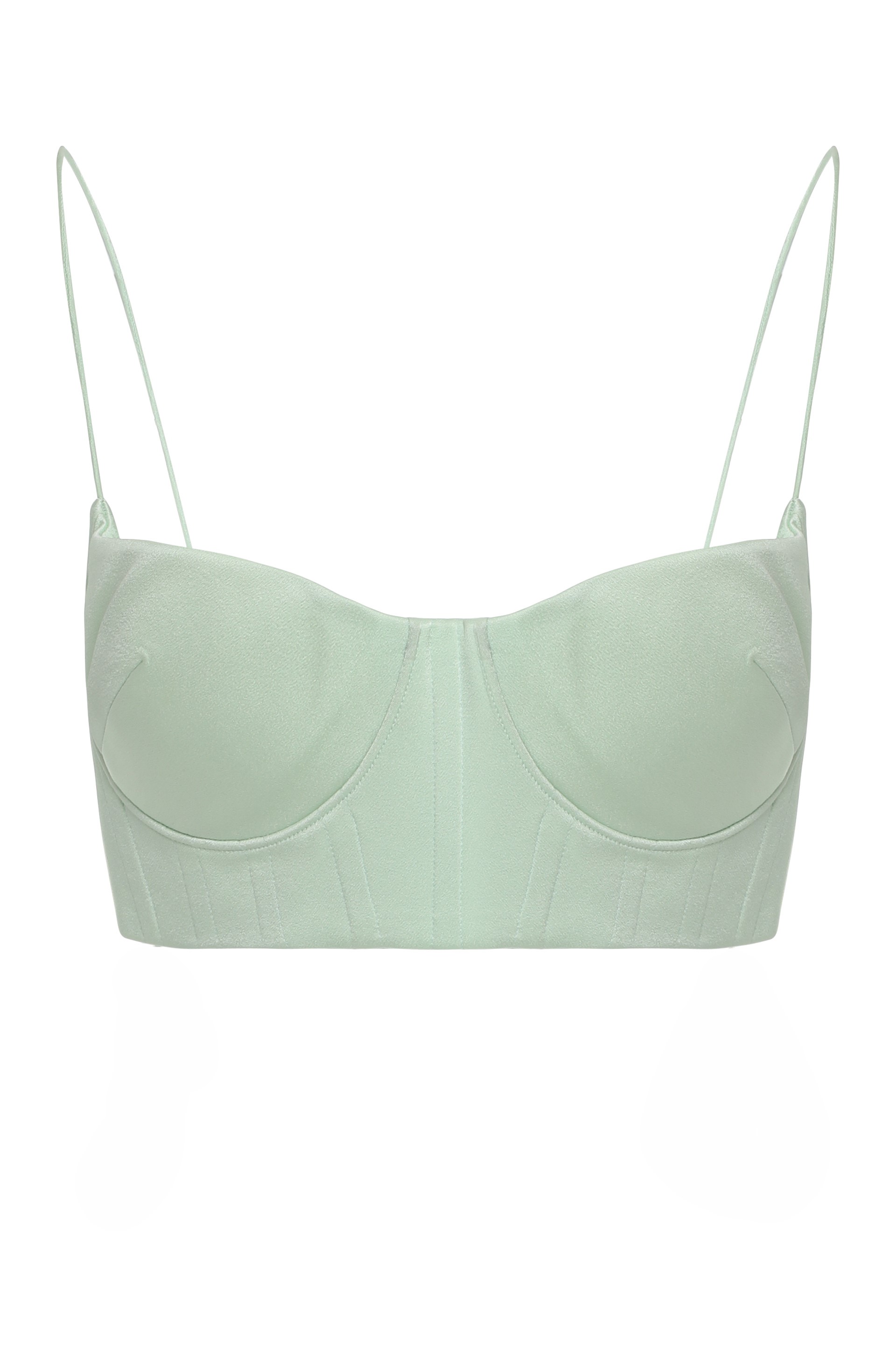Crop top with thin straps