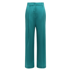 Loose silk pants