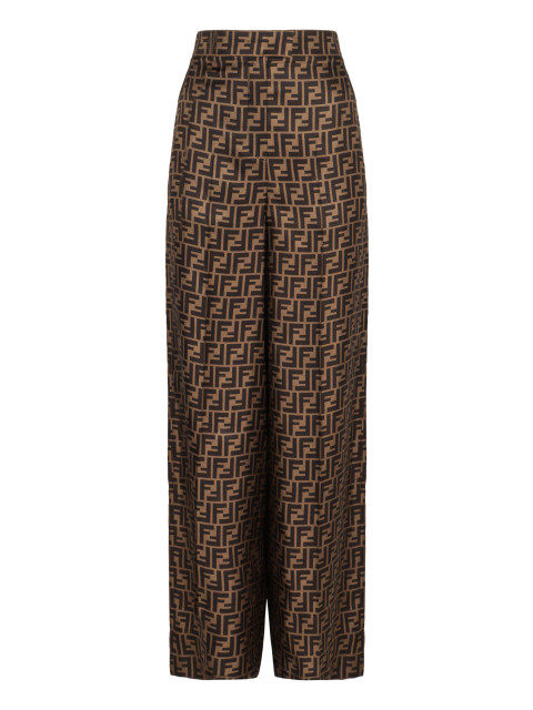 Silk trousers