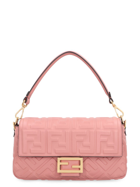 Baguette leather handbag