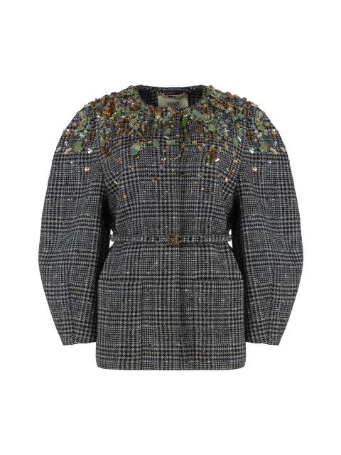 Wool tweed jacket