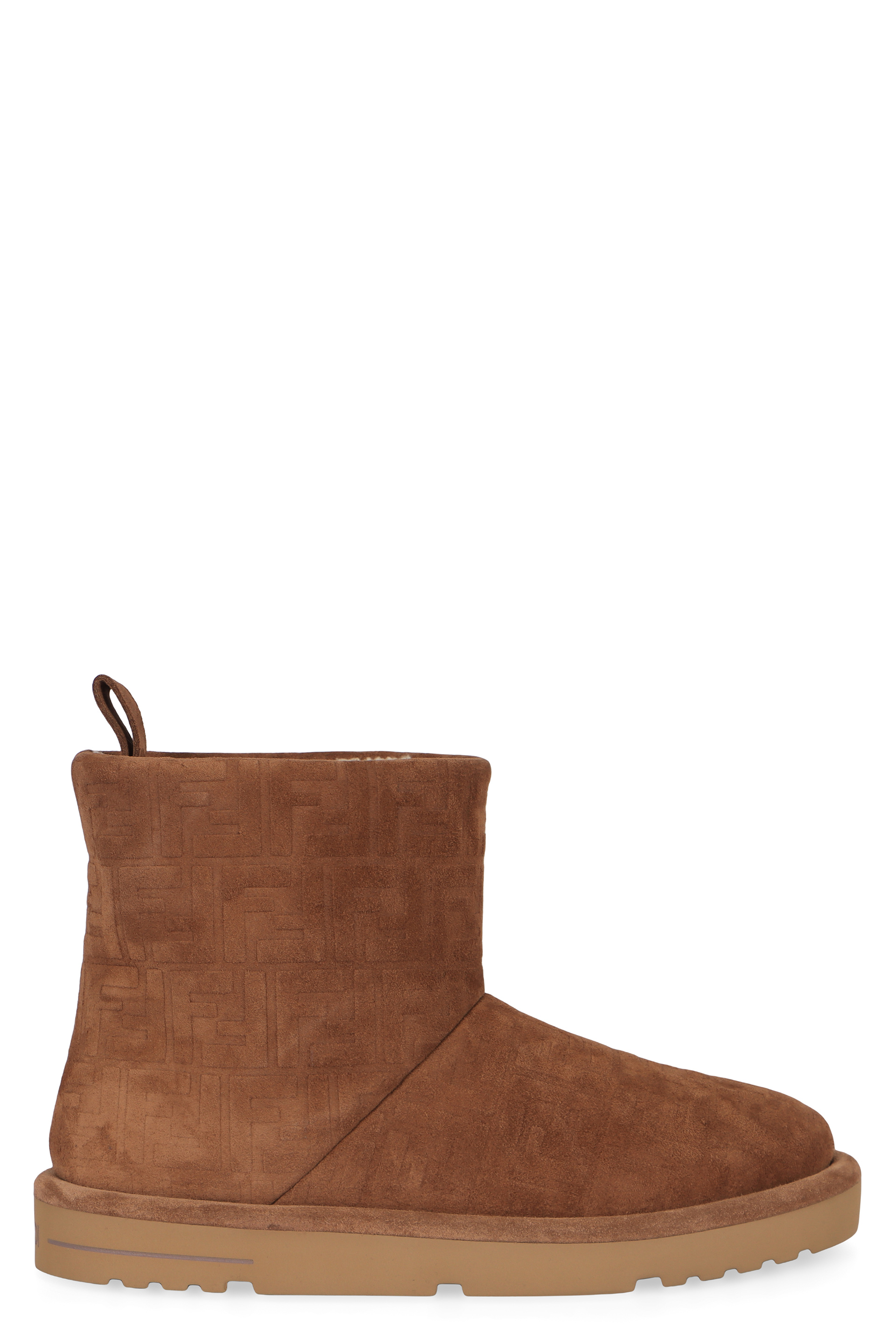 Suede ankle boots