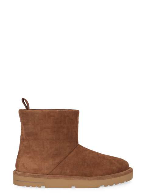 Suede ankle boots