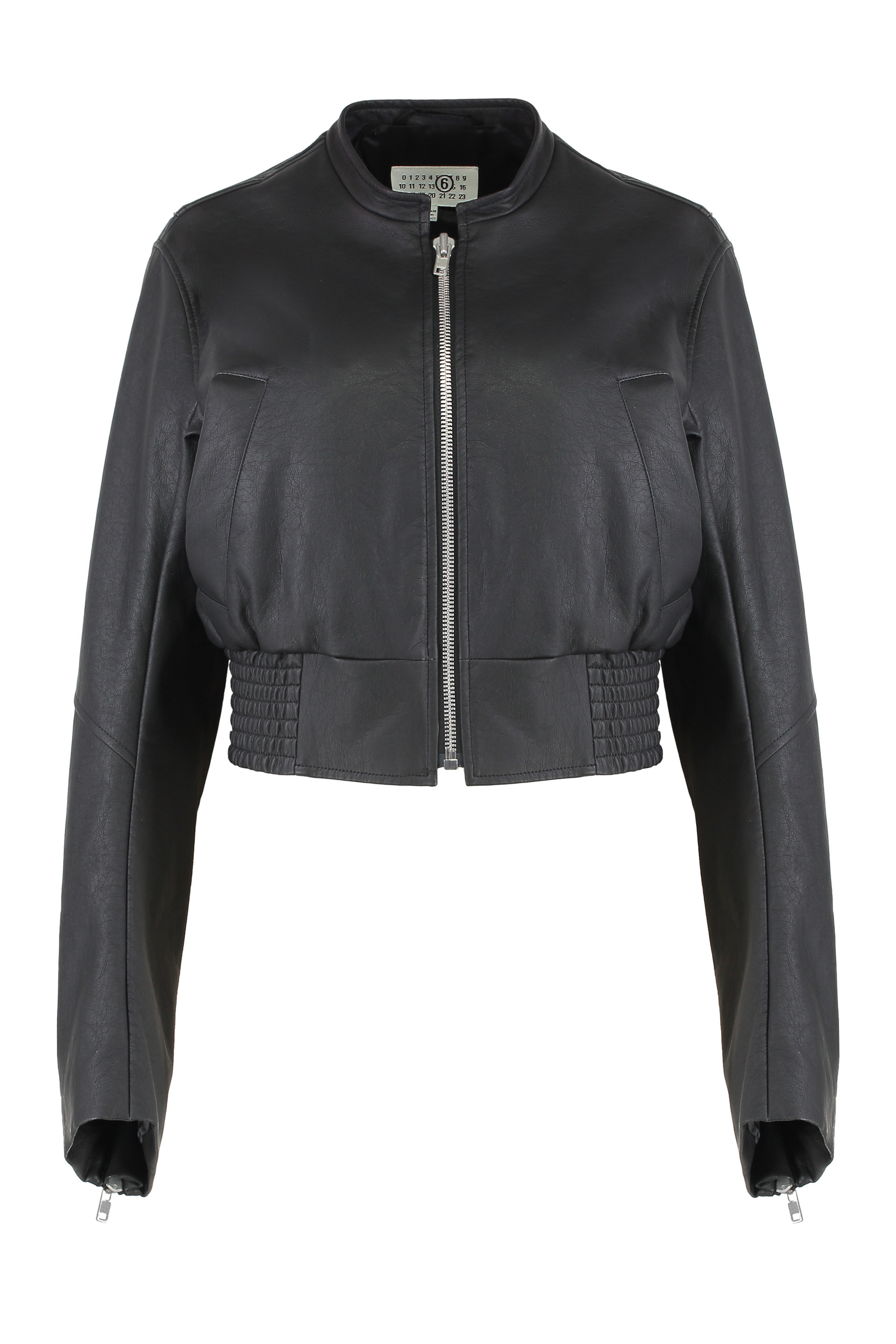 Eco-leather bomber