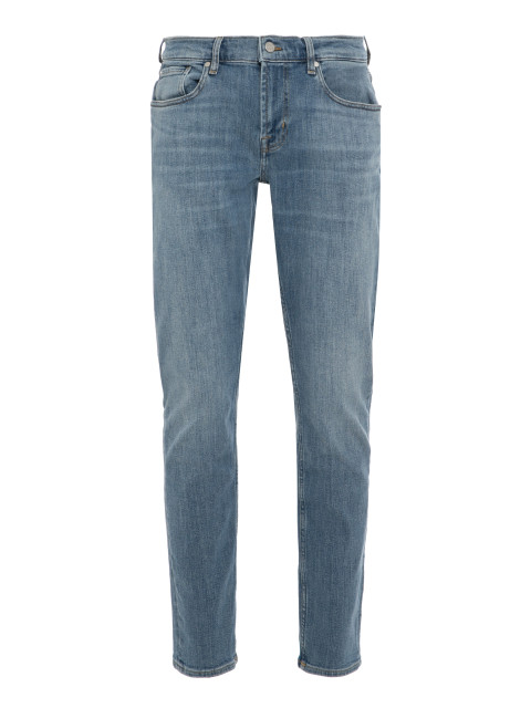 Skinny jeans with mid-rise