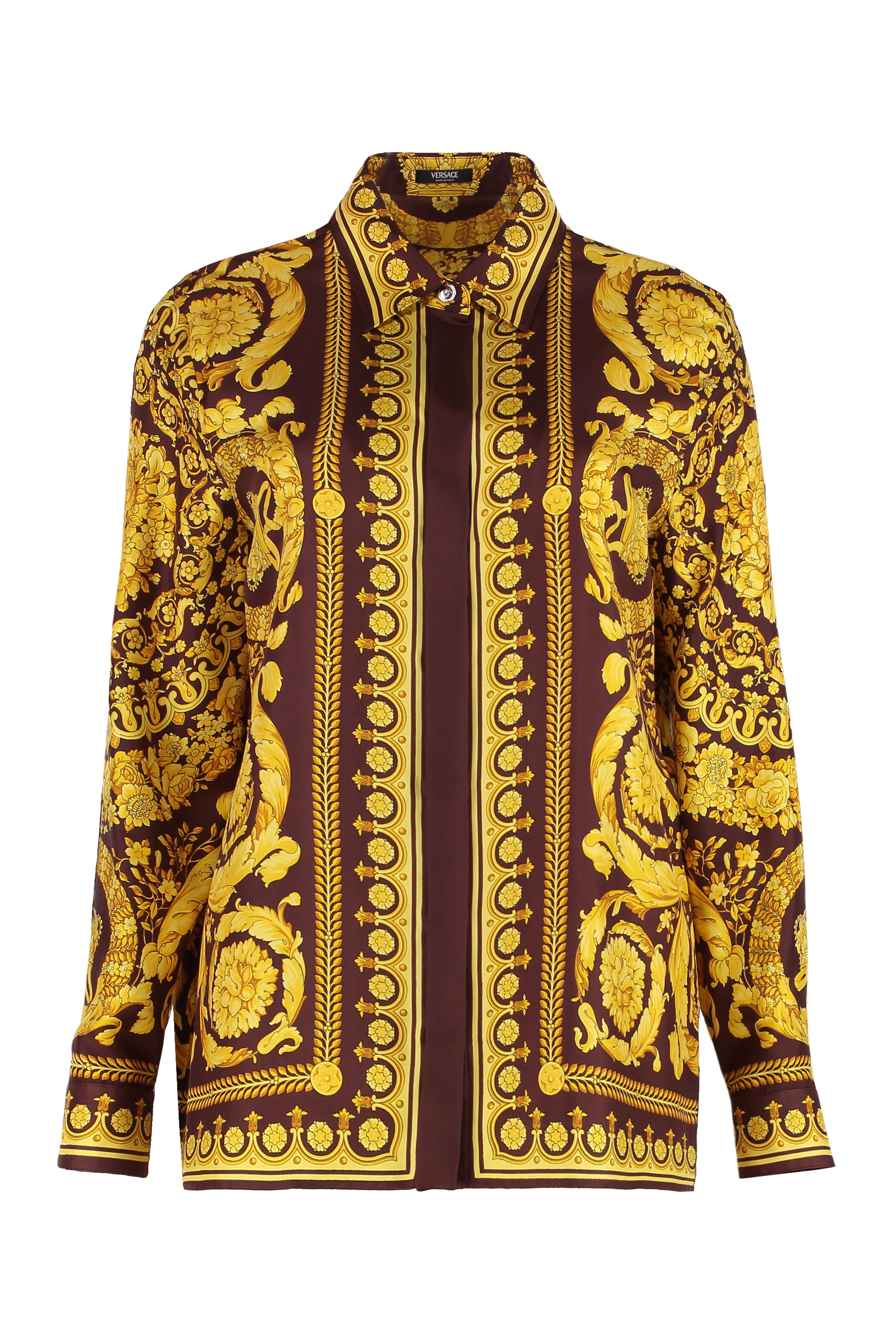 Baroque silk shirt