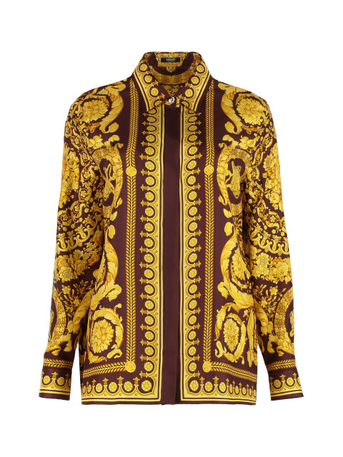 Baroque silk shirt
