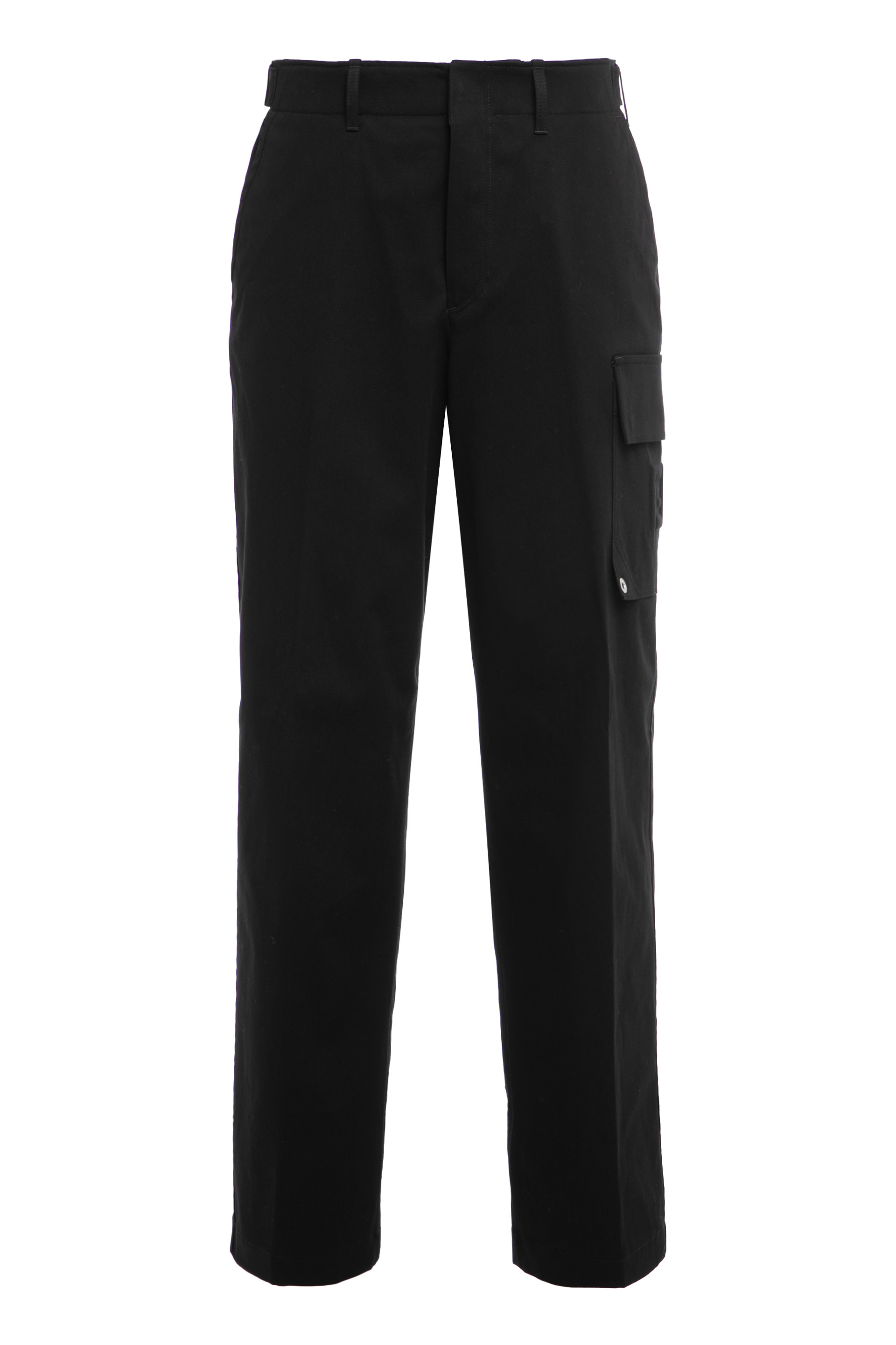 Cotton gabardine trousers