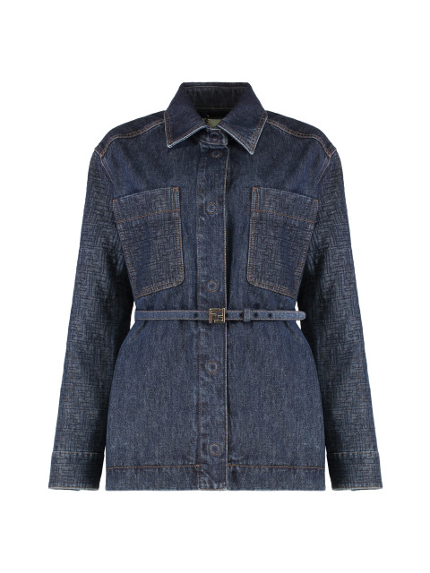 Go-To jacket in blue denim