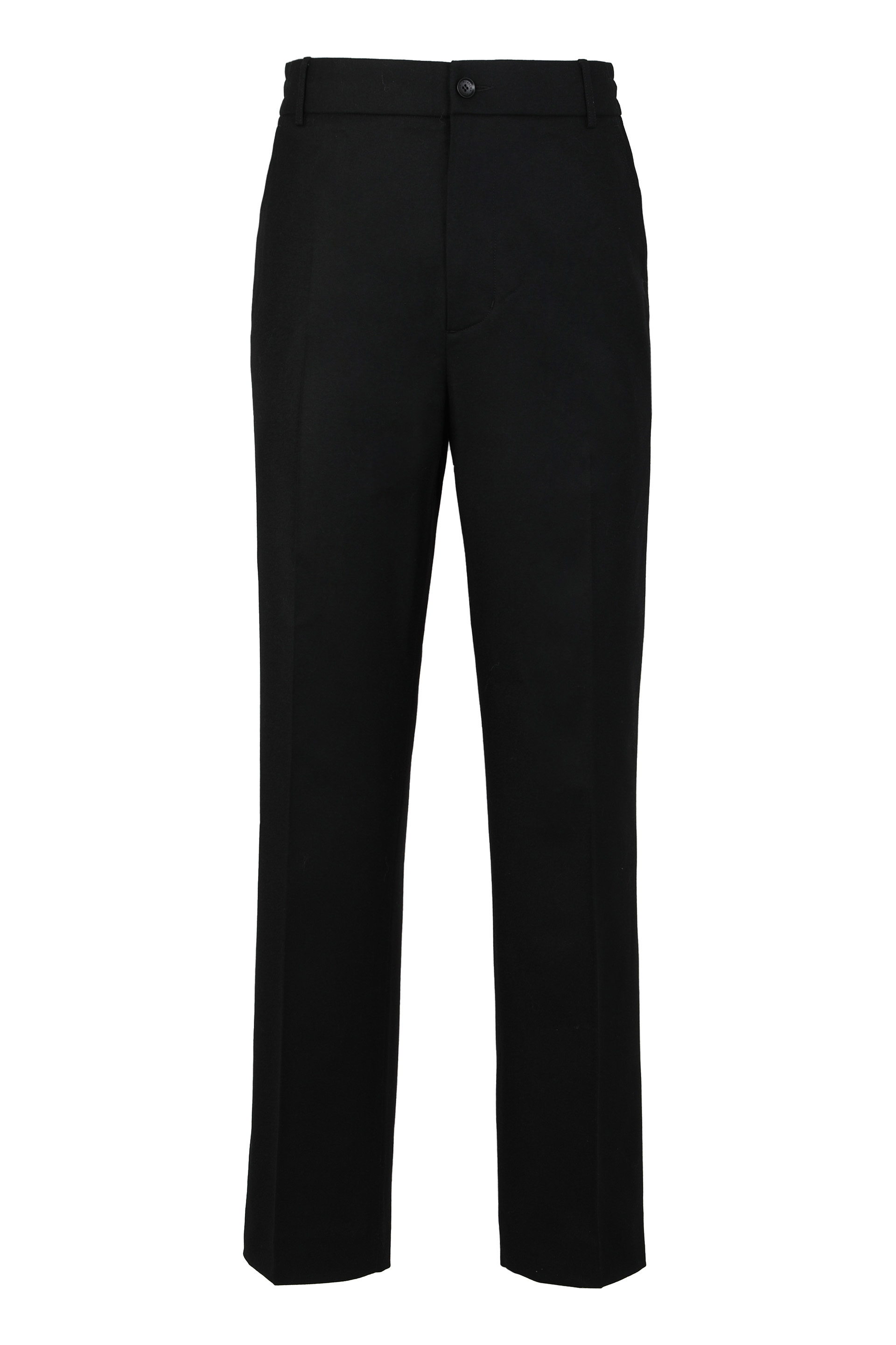Tailored wool flannel pants
