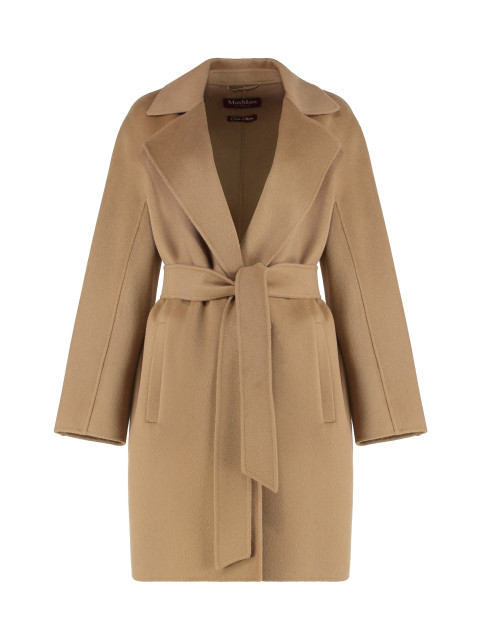 Wool and cashmere coat