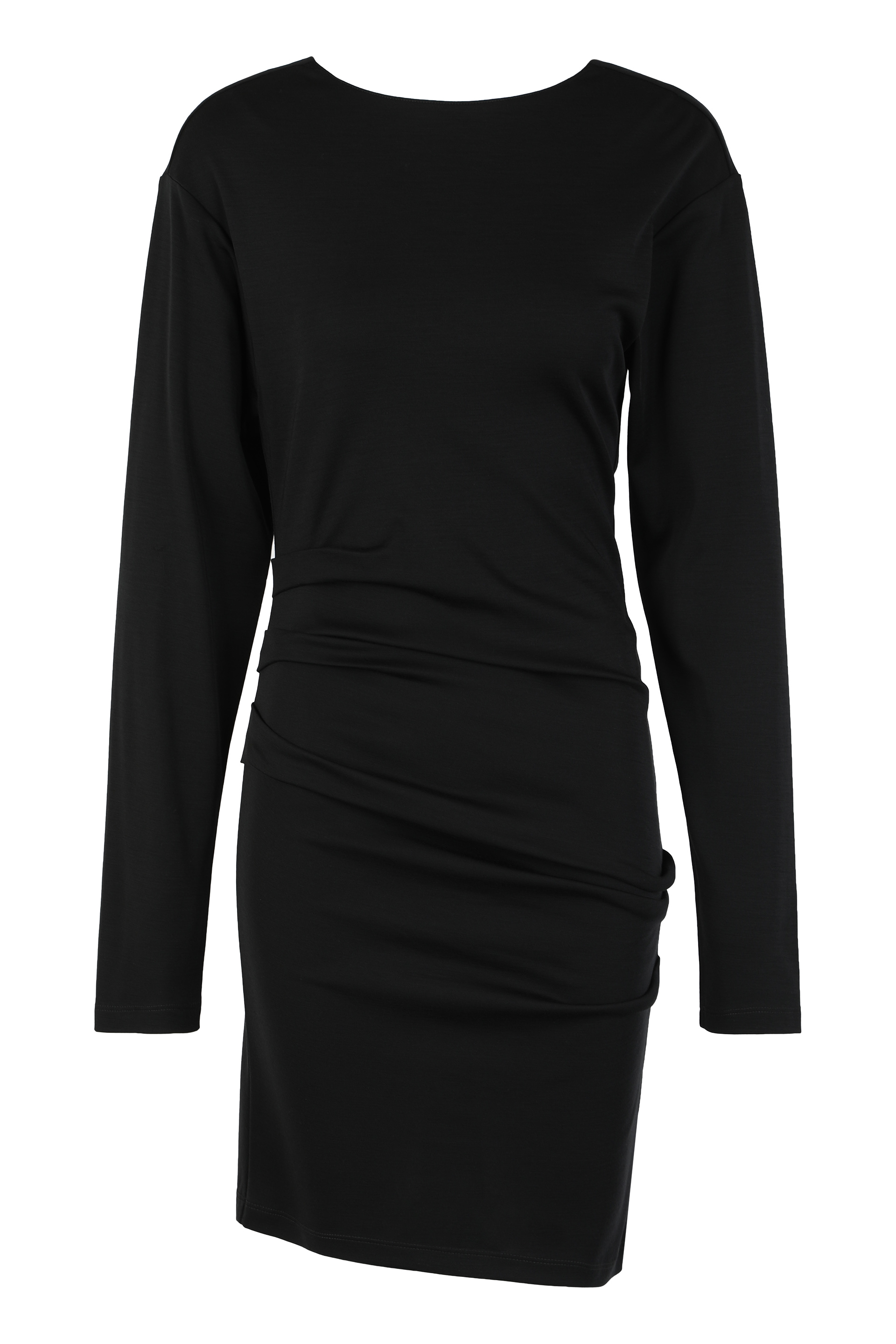 Mini draped dress