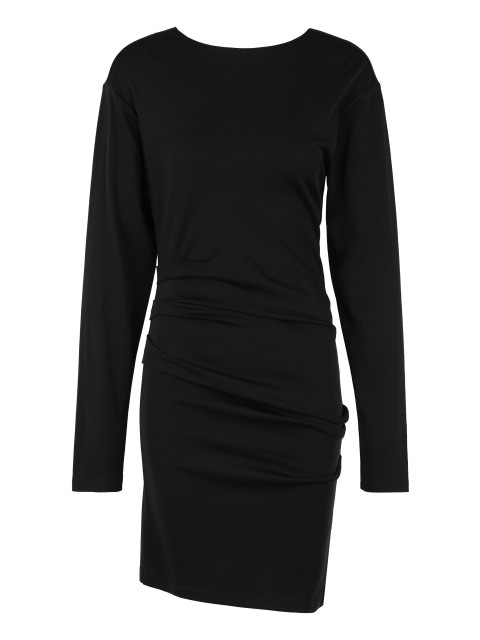 Mini draped dress