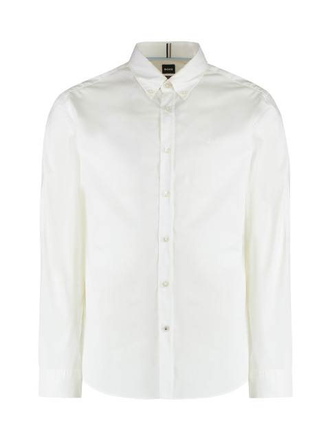 Slim fit shirt in cotton blend