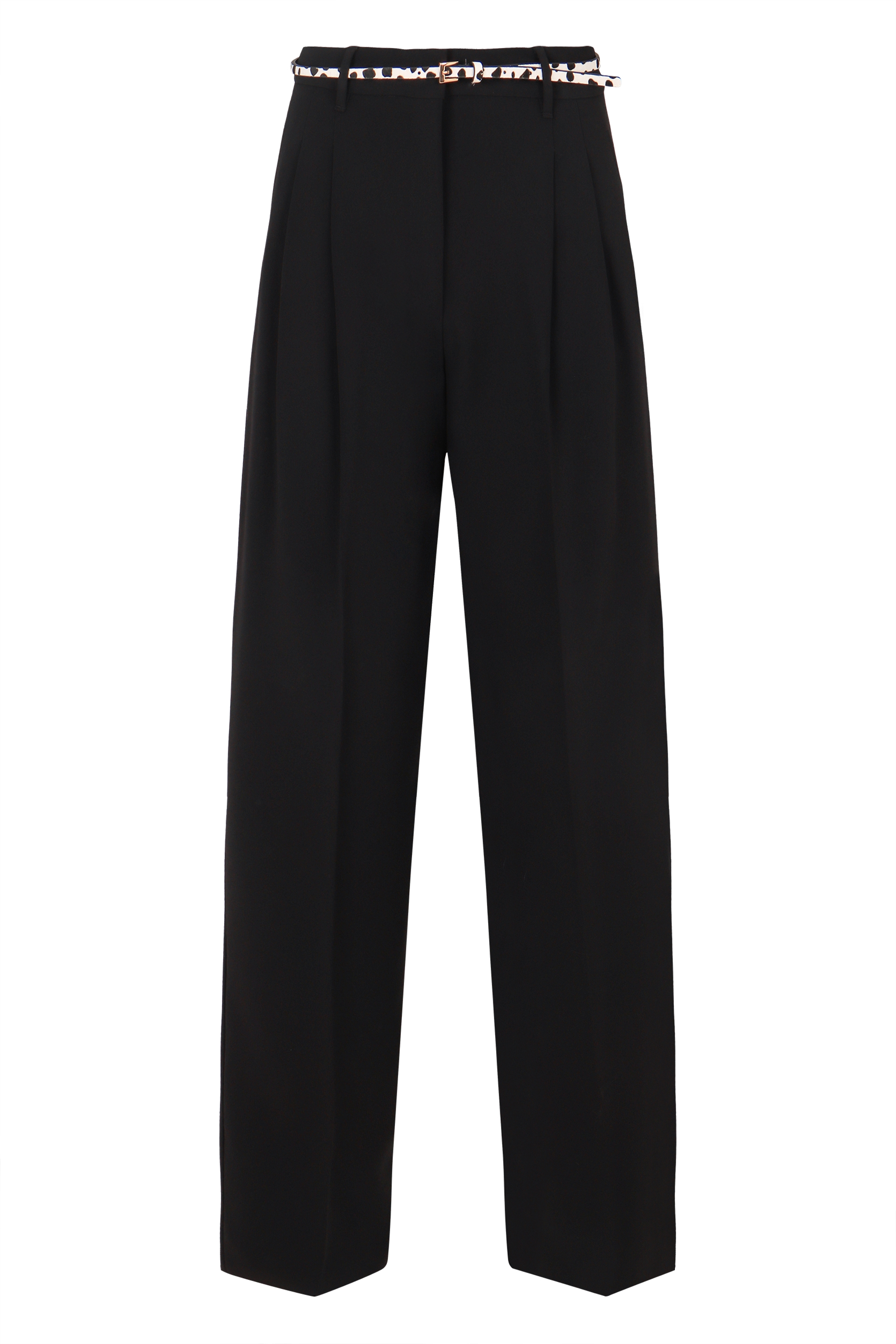 Black cady pants