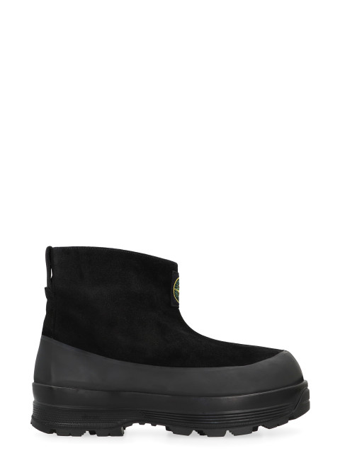 Suede ankle boots